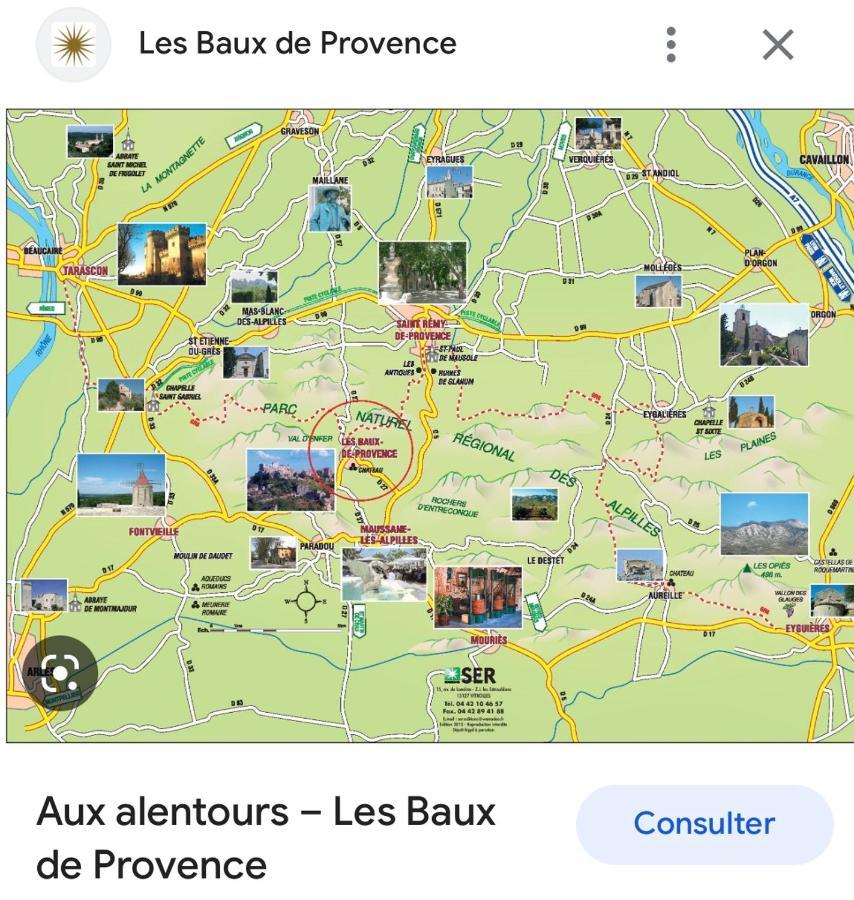 Lou Bonur Apartamento Les Baux-de-Provence Exterior foto