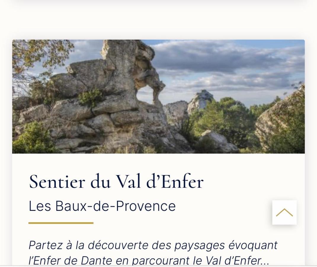 Lou Bonur Apartamento Les Baux-de-Provence Exterior foto